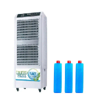 水摩爾 久而久家用/營業用水冷氣 水冷扇 冰冷循環扇送冰晶罐3支 大面積超強出風口45公升水箱大容量