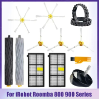 For iRobot Roomba 800 900 Series 860 870 880 890 966 980 Robot Vacuum Cleaner Main Side Brush Hepa Filter Wheel Accessories