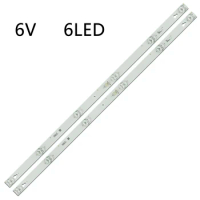 NEW 6LED 6V LED Backlight Strip For LED32D2930 PPTV32C2 L32F3301B 32HR330M06A8 V1 32D100 32S301 32S305 Y32F1B L32P2 LED32D2900S