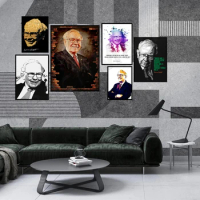 My favorite/Warren Buffett canvas prints Posters And Prints Art Pictures On Oil Canvas Wall Painting For Living Room