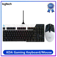 Logitech G Pro X KDA Wired Gaming Mechanical Keyboard RGB Backlit G304 HERO 2.4G Wireless Gaming Mouse 100% Original