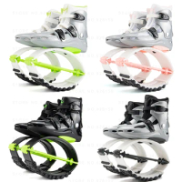 Sports Boots Kangaroo Jumping Shoes Slimming Shoes Bouncing Sports Professional 4T-spring Jumping Boots Toning Shoes Sneakers