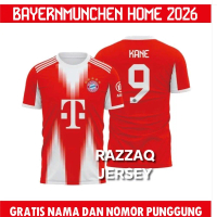 JERSEY BAYERN MUNCHEN HOME 2026 FULL PRINTING GRATIS NAMA NOMOR PUNGGUNG