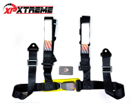 SAFETY BELT 2.00\ 4POINT BLACK OLD NORMAL BUCKLE"