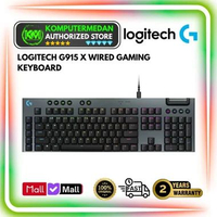 Logitech Keyboard Gaming G915 X Wired Keyboard Fullsize