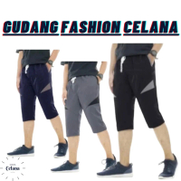 Gudang Fashion Celana 3/4 Santai Olahraga Casual Pria dan Wanita Parasut Sport Shorts Karet Pendek