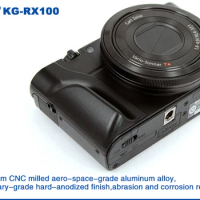 KAKAFOTO KG-RX100 Metal Custom Handgrip for Sony Cyber-shot RX100 III RX100IV RX100V Series Cameras