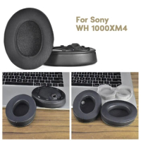 Comfortable Cooling Gel Earpads Ear Cushion Earpads Ear Pads For Sony WH-1000XM4 Headset Memory Sponge Sleeves