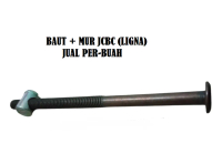 Baut Mur Knock Down M 6 x 65 mm Ligna JCBC HItam Knokdon Kunci L