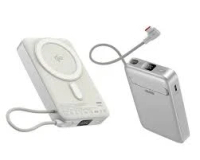 AMG DX-35 MAGSAFE QI2 20W PD 10000MAH 行動電源 銀色 (V000)