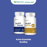 Nuvita - Active Essentials Bundling  [Nutri Muvit + Nutri Amino Gold 30 Kaplet]
