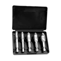 Damaged Screw Extractor Set Bolt Extractor Set Screw Extractor Set Bolt Extractor Tool Kit for Removing Stripped