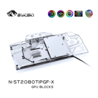 Bykski Full Cover GPU Water Cooling RGB Block for ZOTAC GTX 1080 1070 AMP N-ST2080TIPGF-X