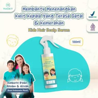 Kids Hair Scalp Serum Spray Anti Ketombe Anak - Anti Gatal Ketombe & Kerak Keringat Rambut Kepala - 