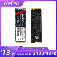 Netac SSD M2 NVME 1TB 500GB 250GB Hard Disk SSD Drive M.2 PCIe 2400MB/s Heat Sink Internal Solid State Drive for Desktop Laptop