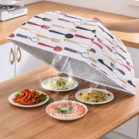 傘型食物罩拆洗飯菜加厚防塵罩餐桌罩蓋菜罩保溫度冬季家用保鮮