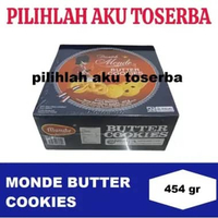 Biskuit Monde BUTTER COOKIES KALENG Kecil 454 GR - ( HARGA 1 KALENG )