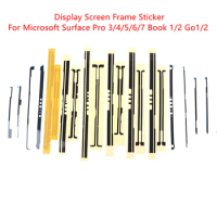 1Set Screen Frame Sticker For Microsoft Surface Pro 3/4/5/6/7 Go1/2 Book 1/2 Adhesive LCD Display Screen Frame Glue Tape Sticker