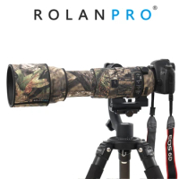 ROLANPRO Lens Camouflage Coat Rain Cover for SIGMA 150-600mm F5-6.3 DG OS HSM Sports Lens Protection Sleeve For Canon Nikon Lens