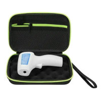 Thermometer Storage Waterproof Bag Forehead Carrying For &amp; Non Universal Contact Thermometer Digital Shockproof Travel