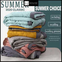 Cotton Blanket Quilt Comforter Set Queen Super Soft Quilt Comforter Single Washable Cotton Quilt Sel