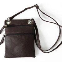 by dhl or ems 200pcs women PU leather messenger bags sling satchel crossbody shoulder bag tassel zipper vintage female purse