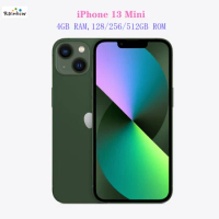 Original Apple iPhone 13 mini 128GB/256GB/512GB 5G LTEFace ID NFC IOS A15 Bionic Hexa Core 5.4'' Dua