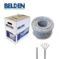 Kabel LAN Belden Cat5e Cable UTP 1 Roll 305 meter Ori Grey