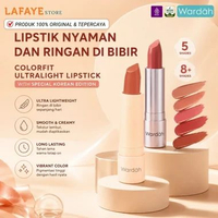 Wardah Lipstik Colorfit Ultralight Matte 3.6g - Lipstik Matte Batang Ringan Tahan Lama 06 PUNCH FUCH