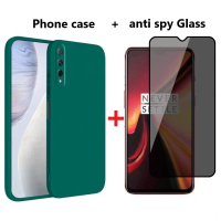 Sarung Telefon, Reka Bentuk 2Dalam1, Sarung + Kaca Bajaan, Serasi dengan Realme Note 50, C67, C65, C