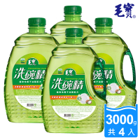 【毛寶】洗碗精-椰子油醇配方(3000gx4入/箱)