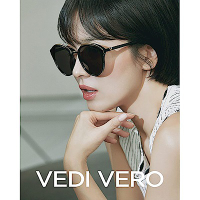 VEDI VERO 圓框 太陽眼鏡 (黑配金)VE801