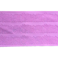Kitchen Baking Tiger Orchid Lace Cooking Tools Fondant Pastry Silicone Mold Cake Decorating Clay Resin Sugar Candy Supplies