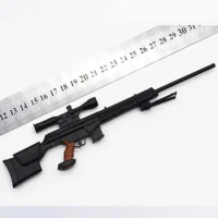 1:6 Scale PSG-1 Sniper Rifle 4D Gun Model 1/6 PSG-1 Plastic Military Model Accessories for 12" Action Figure Display
