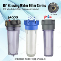10\ Inch Housing Water Filter with PP Sediment Filter AQUA/JACOO Brand 3/4\" Thread Housing Water Fi
