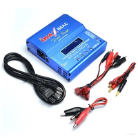 New iMAX B6 AC B6AC Lipo NiMH 3S RC Battery Balance Charger with B6AC European or US Universal Power Cord Power Cable