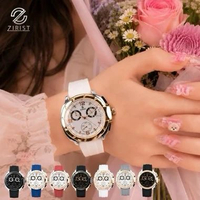 ZIRIST Z35 ORIGINAL JAM TANGAN WANITA GARANSI 1 TAHUN DENGAN MESIN DAN BATERAI BARU Merah Maroon