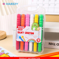 SILKY CRAYON SQUEEZY 12 WARNA pochacco