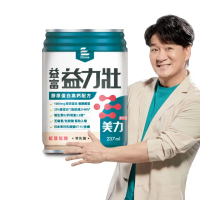 【益富】益力壯美力 膠原蛋白高鈣配方-紅豆低糖 237ml*24入(成人營養品、25%優蛋白增肌、周華健代言)