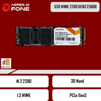 DIGITAL ALLIANCE SSD NVME GEN3 256GB PCIE 3.0 M.2 2280 3Y - UP TO 2000 MB/S
