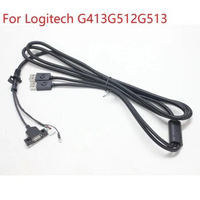 USB Power Cable For Logitech G413 G512 G513 Mechanical Gaming Keyboard Cable DIY Repair Replacement Cable