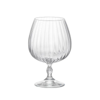 【Bormioli Rocco】義大利製無鉛水晶白蘭地杯 Brandy 6入組 美式復古系列(白蘭地杯/白蘭地酒杯/Brandy)