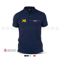 Kemeja T Polo, Bersulam, DeWalt XR Flexvolt Tools, Gerudi Perkakasan, Baju Lelaki DIY Rumah, Seragam
