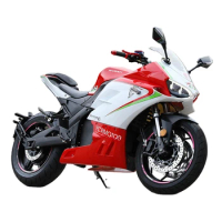 High Speed 160km/h 100km heavy electric Ducati Moto Brushless Electric Motorcycle with lithium battery