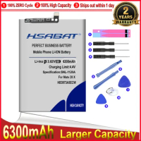 HSABAT 0 Cycle 6300mAh HB3973A5ECW Battery for Huawei Mate 20 X 20X Mate20X 4G EVR-AL00 / Honor 8X Max / Honor Note 10 RVL-AL09