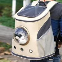 佩貝樂貓咪太空包貓背包寵物狗出行外出雙肩包狗狗貓貓便攜艙書包CY 【麥田印象】