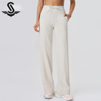 sccming Mô hình mới Pilates vr Quần ống rộng Double Zero Sense có túi lớn quần yoga thể thao cho phụ