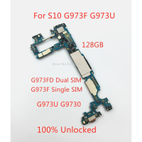 เมนบอร์ด, ปลดล็อค 100%, สำหรับ Samsung Galaxy S10 G973F SM-G973F SM-G973F/DS, S10 G973U SM-G973U SM-