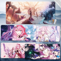 Tikar Meja, Tetikus Elysia, Tema Kesan Honkai Impact 3, Herrscher Mebius dan Hyakuya Del
