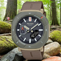 【CASIO 卡西歐】PROTREK 戶外登山錶 太陽能藍芽手錶 送禮 禮物 推薦(PRJ-B001-5)